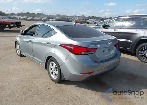 2015 Hyundai Elantra Se from USA, damaged, VIN KMHDH4AE8FU426513